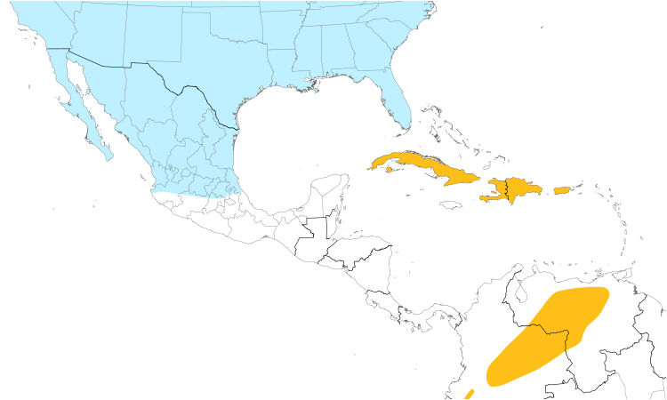 Range Map (Central): Short-eared Owl