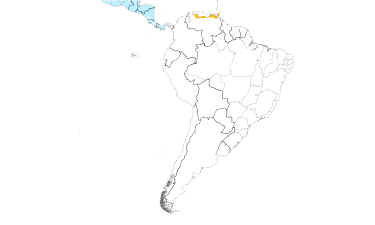 Range Map (South): Lesser Scaup