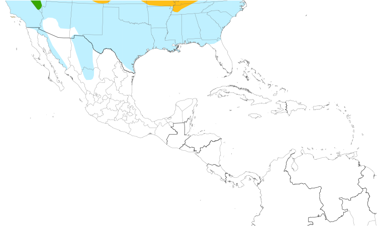 Range Map (Central): Canada Goose