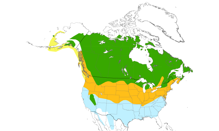 Range Map (North): Canada Goose