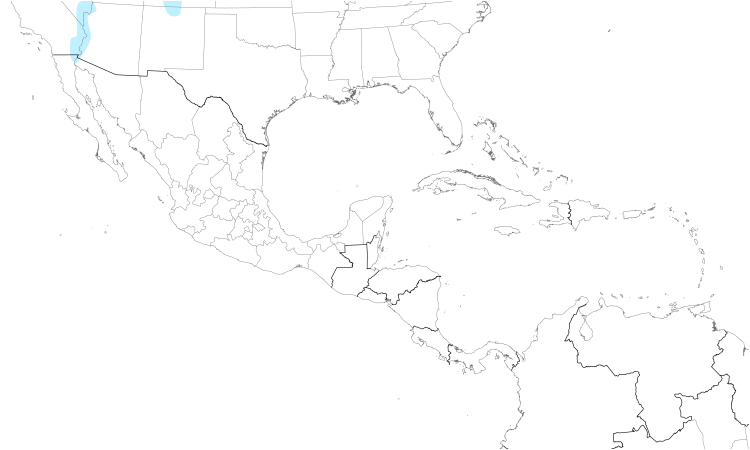 Range Map (Central): Barrow's Goldeneye