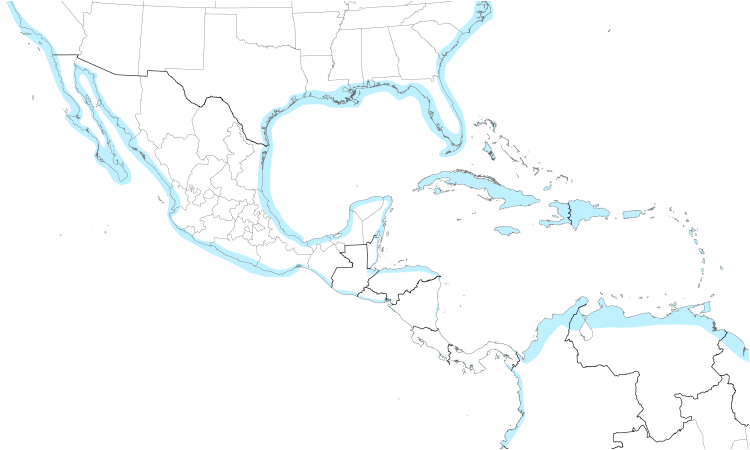 Range Map (Central): Sanderling