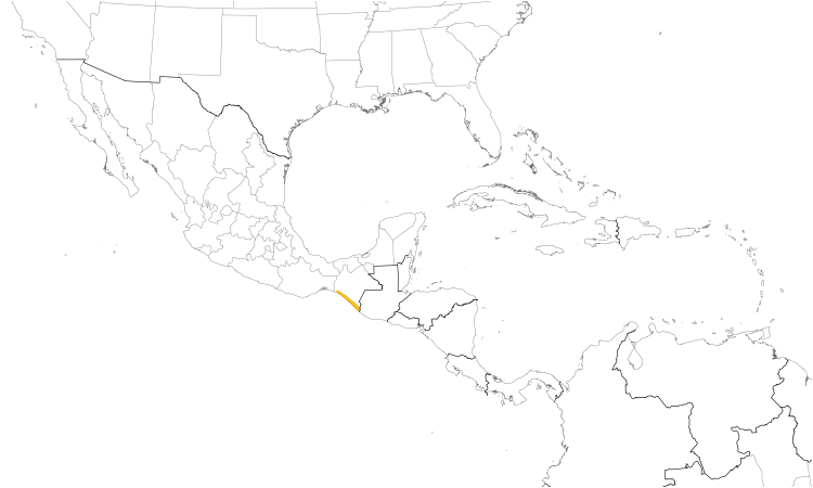 Range Map (Central): Giant Wren