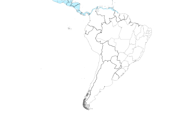 Range Map (South): Belted Kingfisher