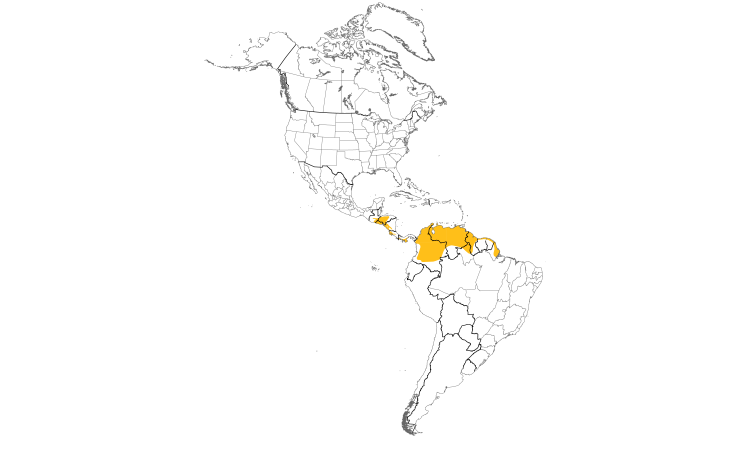 Range Map (Americas): Crested Bobwhite