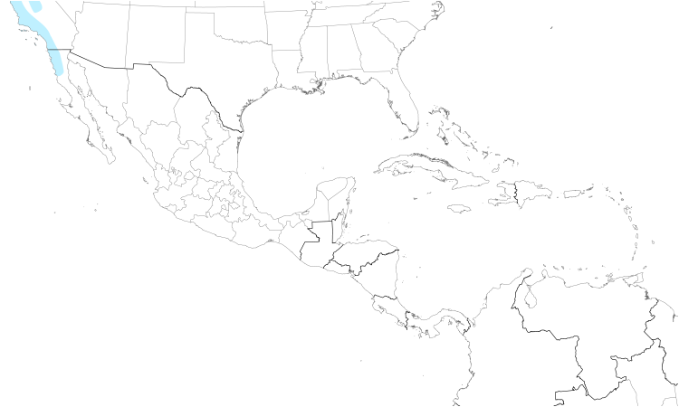 Range Map (Central): Varied Thrush