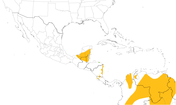 Range Map (Central): Jabiru