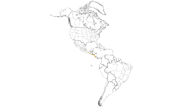 Range Map (Americas): Pacific Screech-Owl