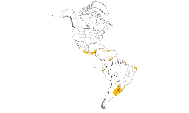Range Map (Americas): Spotted Rail