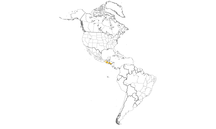 Range Map (Americas): Highland Guan