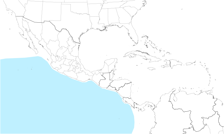 Range Map (Central): Wedge-tailed Shearwater