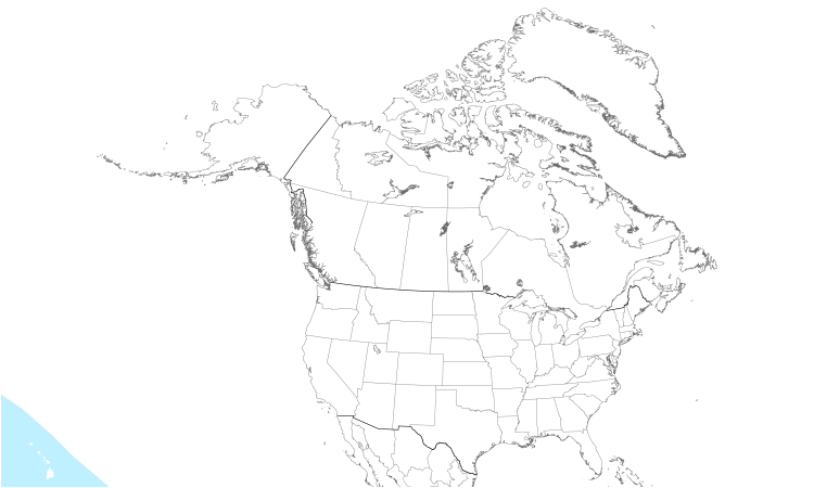 Range Map (North): Wedge-tailed Shearwater