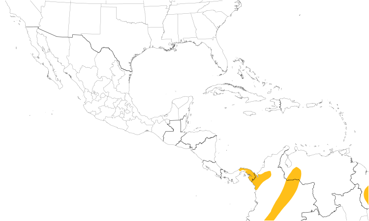 Range Map (Central): Choco Sirystes